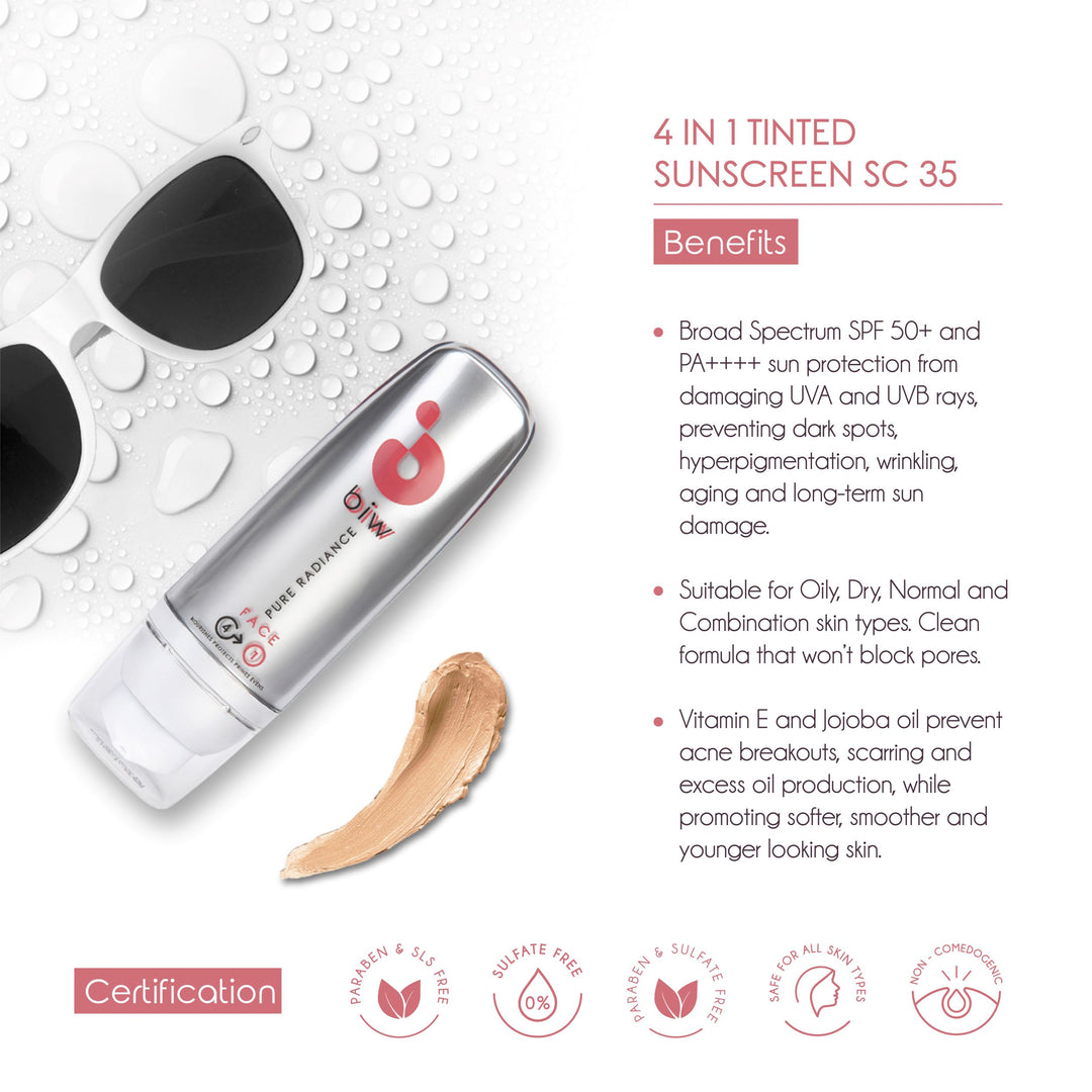 '4 in 1' Tinted Sunscreen SPF50+