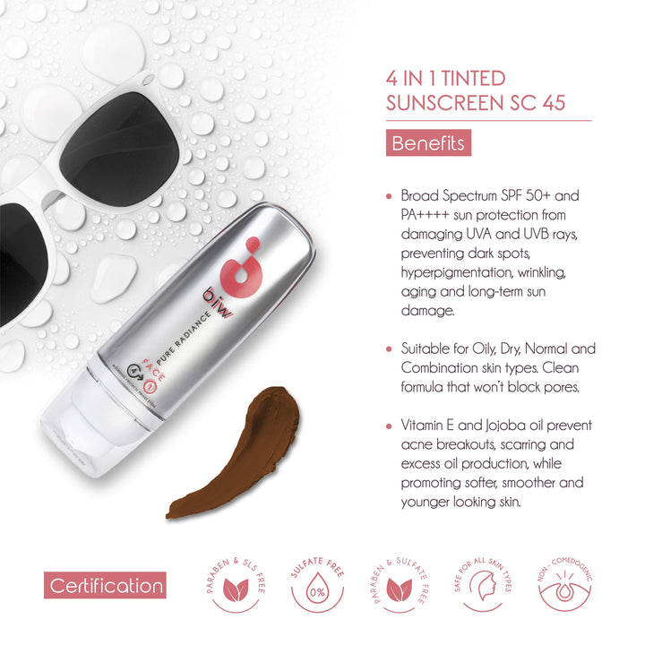 '4 in 1' Tinted Sunscreen SPF50+